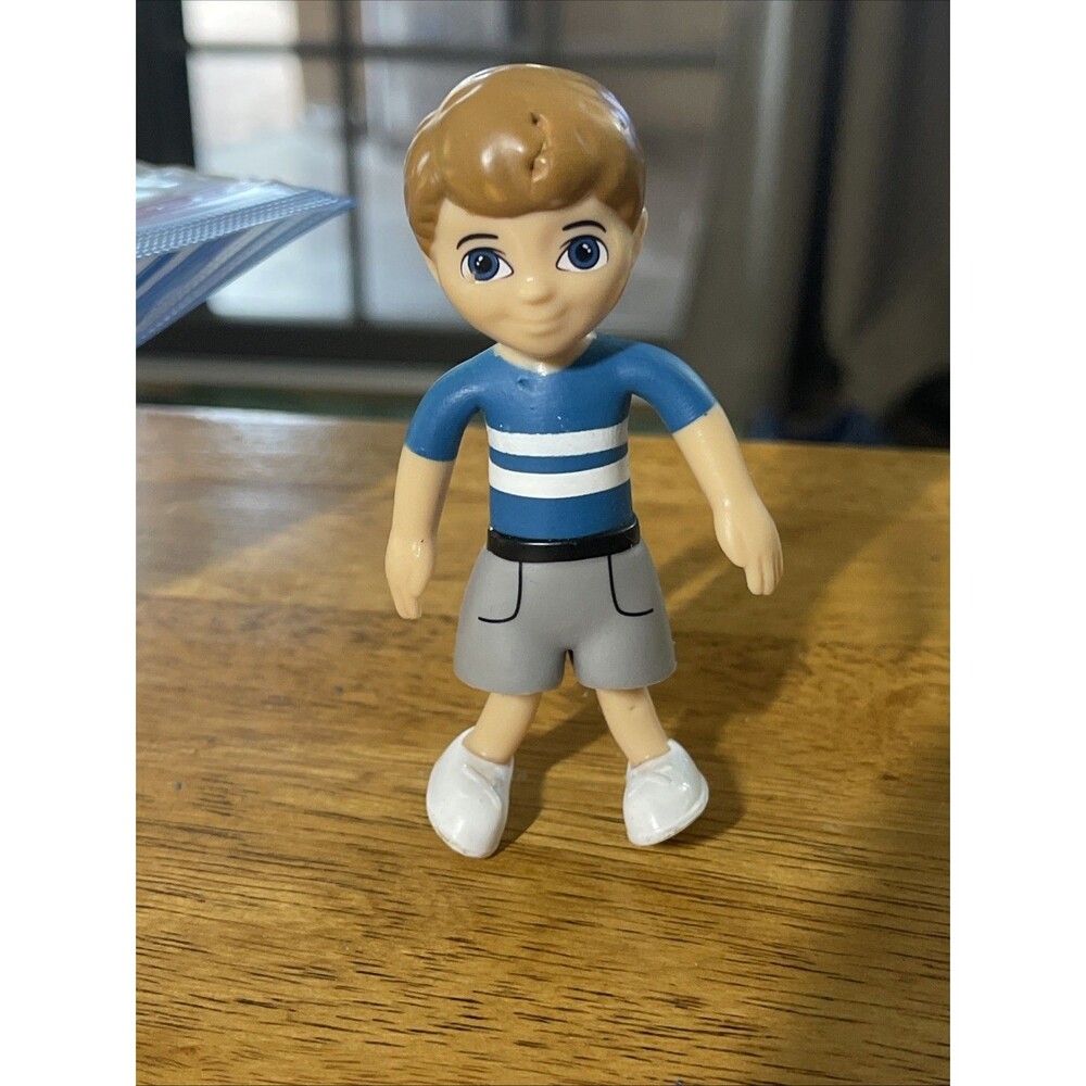 Lakeshore Pose & Play Male Boy Son Toy Mini Figure Miniature Doll House Diorama